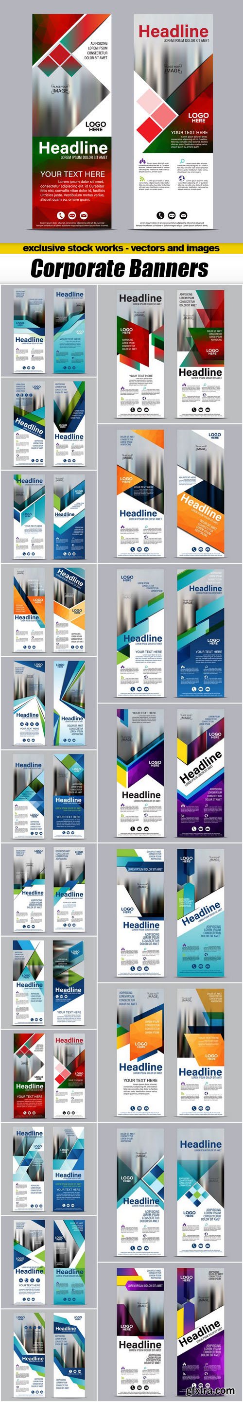 Corporate Banners - 20xEPS