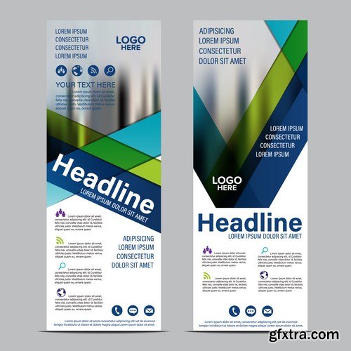 Corporate Banners - 20xEPS