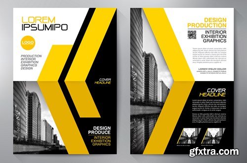 Corporate Templates of Brochures 7 - 25xEPS