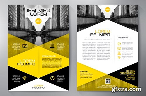 Corporate Templates of Brochures 7 - 25xEPS