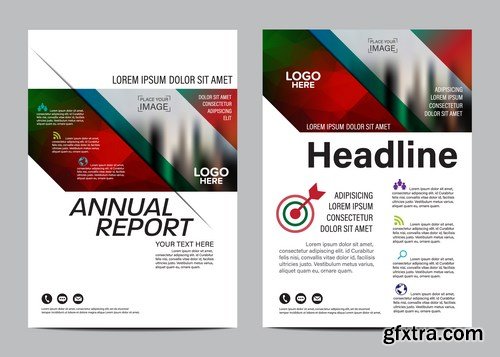 Corporate Templates of Brochures 7 - 25xEPS