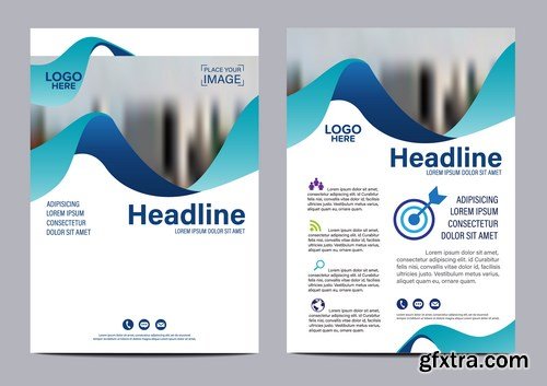 Corporate Templates of Brochures 7 - 25xEPS