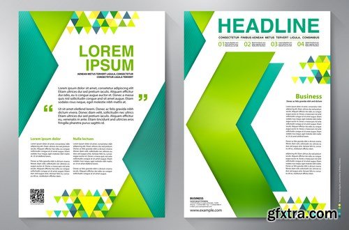 Corporate Templates of Brochures 7 - 25xEPS