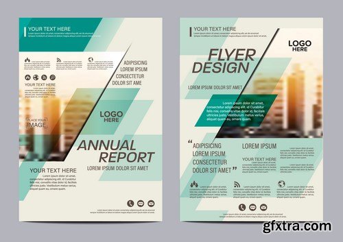 Corporate Templates of Brochures 7 - 25xEPS