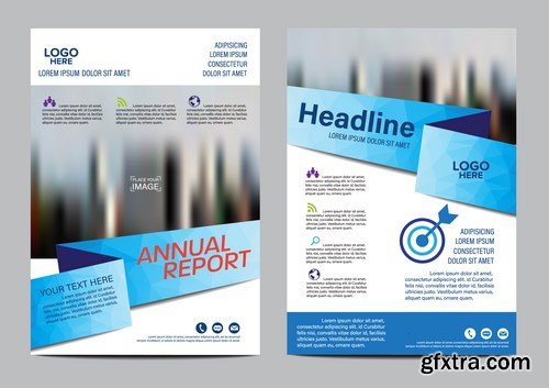 Corporate Templates of Brochures 7 - 25xEPS