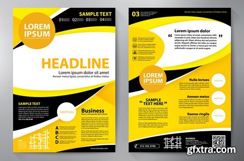 Corporate Templates of Brochures 7 - 25xEPS