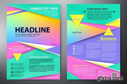 Corporate Templates of Brochures 7 - 25xEPS