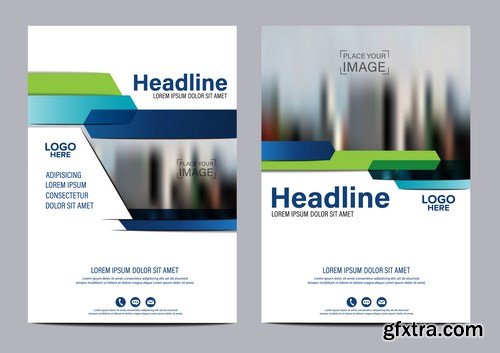 Corporate Templates of Brochures 7 - 25xEPS