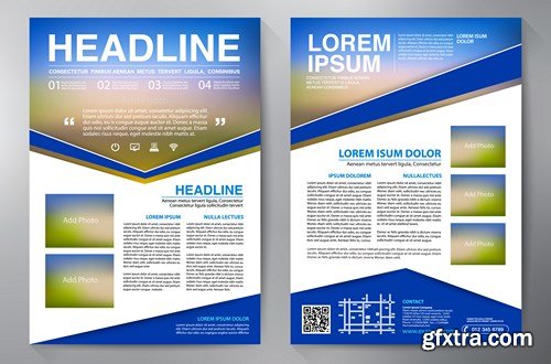 Corporate Templates of Brochures 7 - 25xEPS