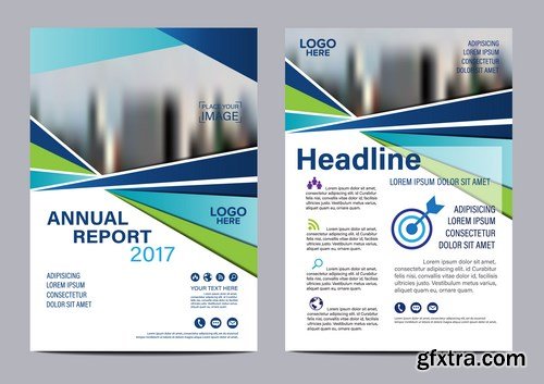 Corporate Templates of Brochures 7 - 25xEPS