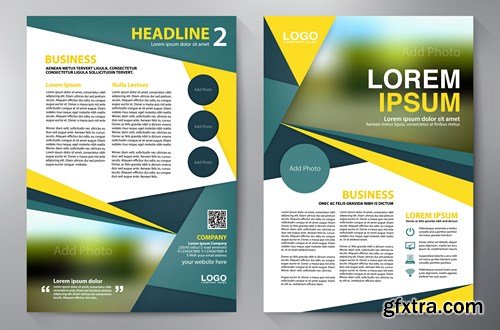 Corporate Templates of Brochures 7 - 25xEPS