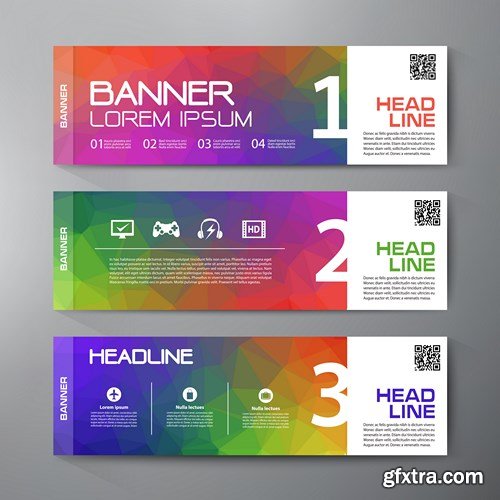 Design Banner Set - 16xEPS