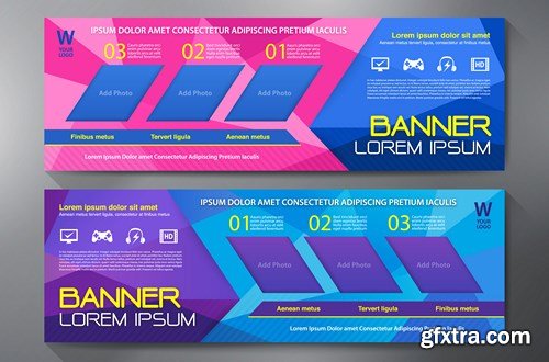 Design Banner Set - 16xEPS