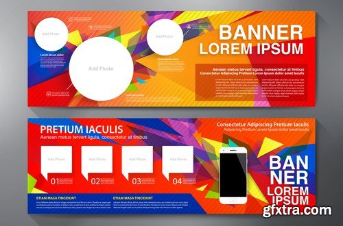 Design Banner Set - 16xEPS