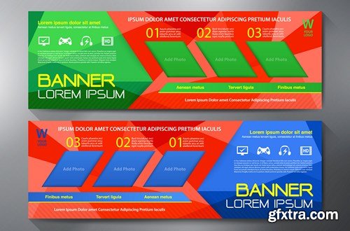 Design Banner Set - 16xEPS