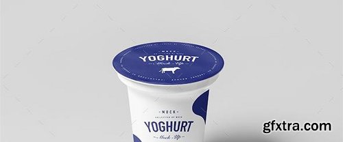 Graphicriver Yoghurt Mock-up 17018227