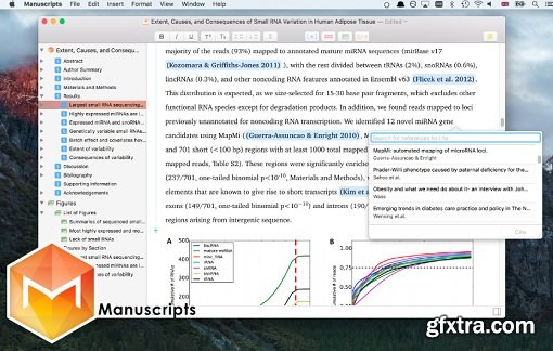 Manuscripts 1.1.4 (Mac OS X)