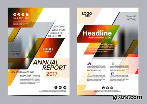 Corporate Templates of Brochures 8 - 25xEPS