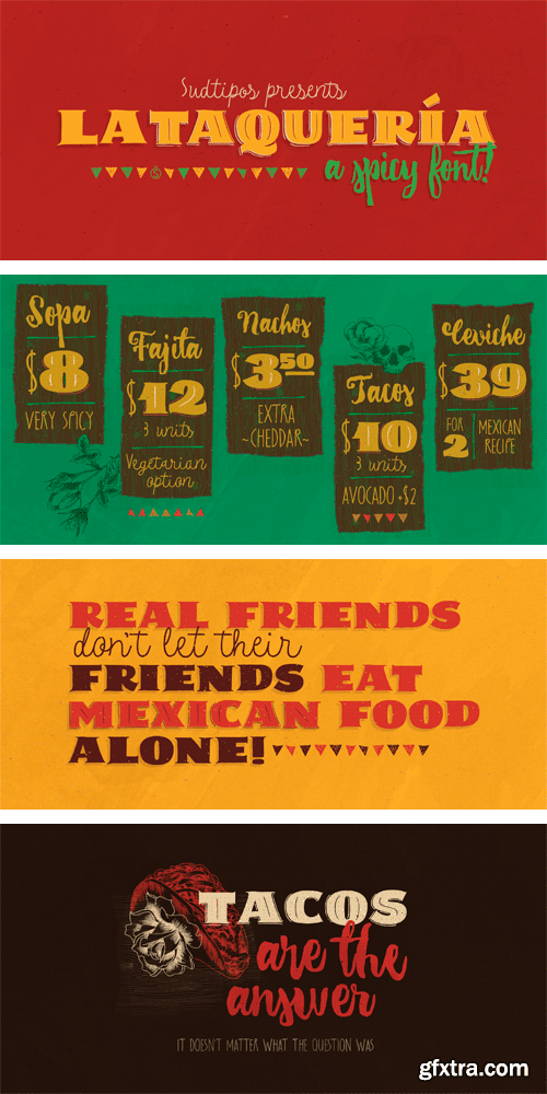 La Taqueria Font Family