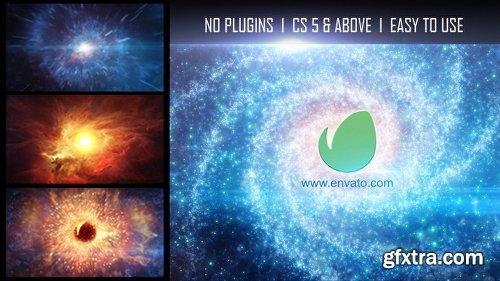 Videohive Galaxy Logo Reveal 12094601