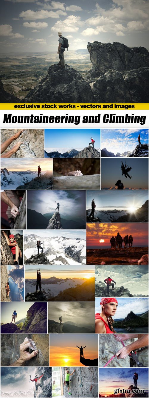 Mountaineering and Сlimbing - 25xUHQ JPEG