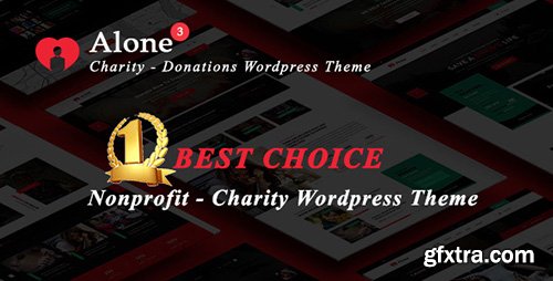 ThemeForest - Alone v3.2.0 - Charity Multipurpose Non-profit WordPress Theme - 15019939