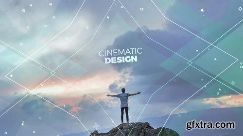 Сolorful Parallax Slideshow - After Effects Template