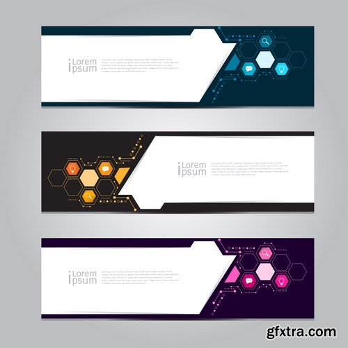 Design Banner Set 2 - 20xEPS