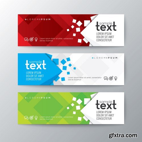 Design Banner Set 2 - 20xEPS