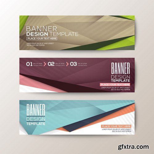 Design Banner Set 2 - 20xEPS