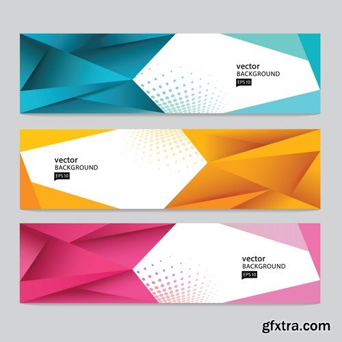 Design Banner Set 2 - 20xEPS