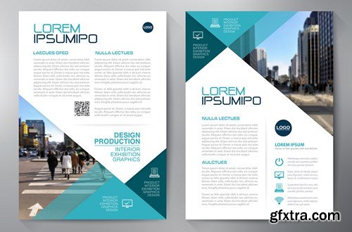 Corporate Templates of Brochures 9 - 25xEPS