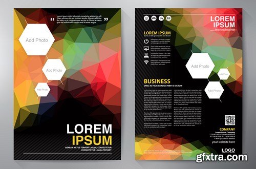 Corporate Templates of Brochures 9 - 25xEPS