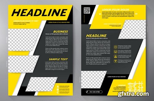 Corporate Templates of Brochures 9 - 25xEPS