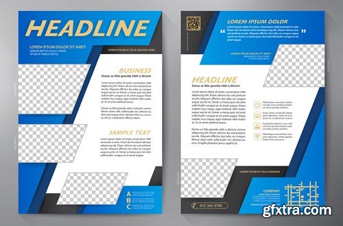 Corporate Templates of Brochures 9 - 25xEPS