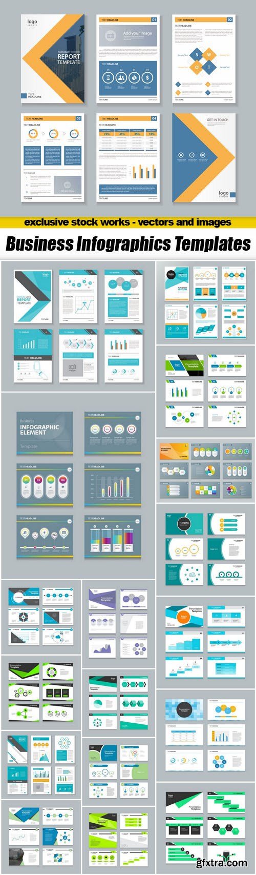 Business Infographics Templates - 20xEPS