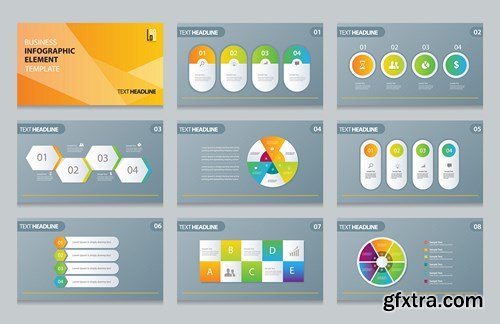 Business Infographics Templates - 20xEPS