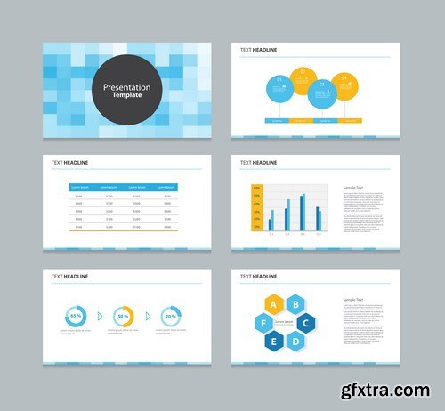 Business Infographics Templates - 20xEPS