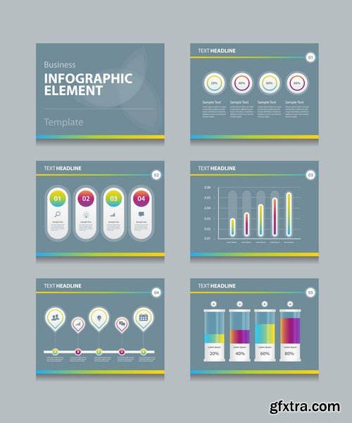 Business Infographics Templates - 20xEPS