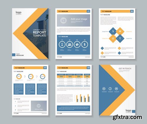 Business Infographics Templates - 20xEPS