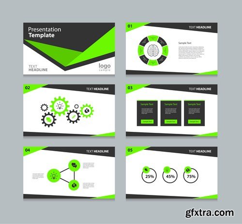 Business Infographics Templates - 20xEPS