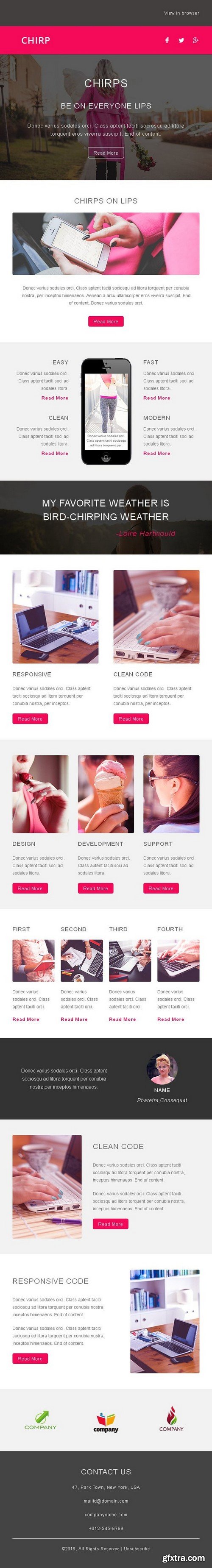 CM - 6 Email Templates Bundle-4 858237