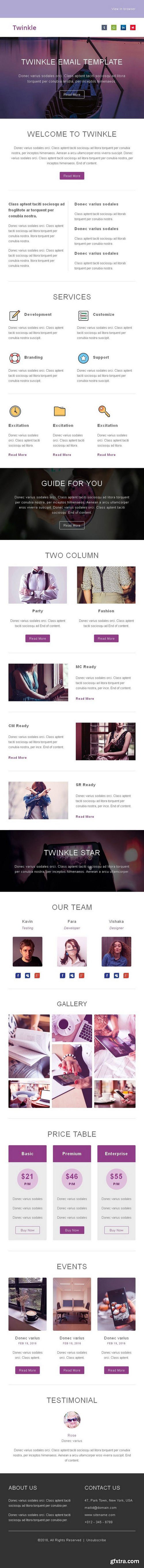 CM - 6 Email Templates Bundle-4 858237