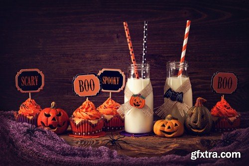 Halloweeen donuts - 12 UHQ JPEG