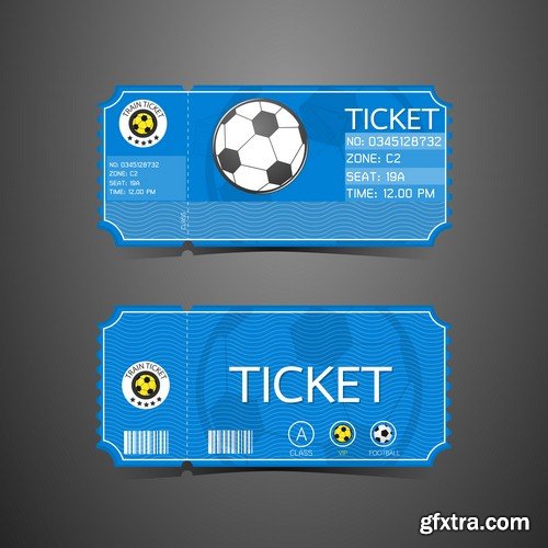 Football tickets - 8 EPS