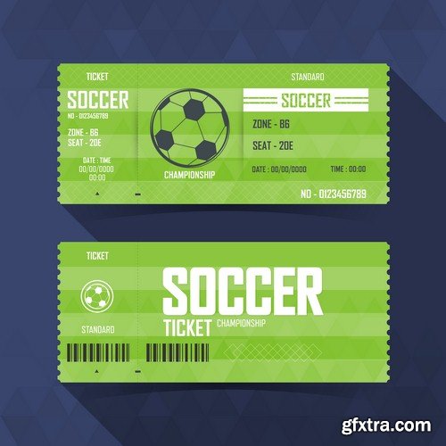 Football tickets - 8 EPS