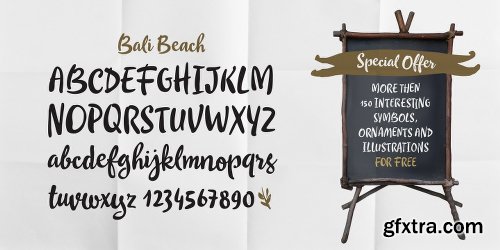 Bali Beach Font