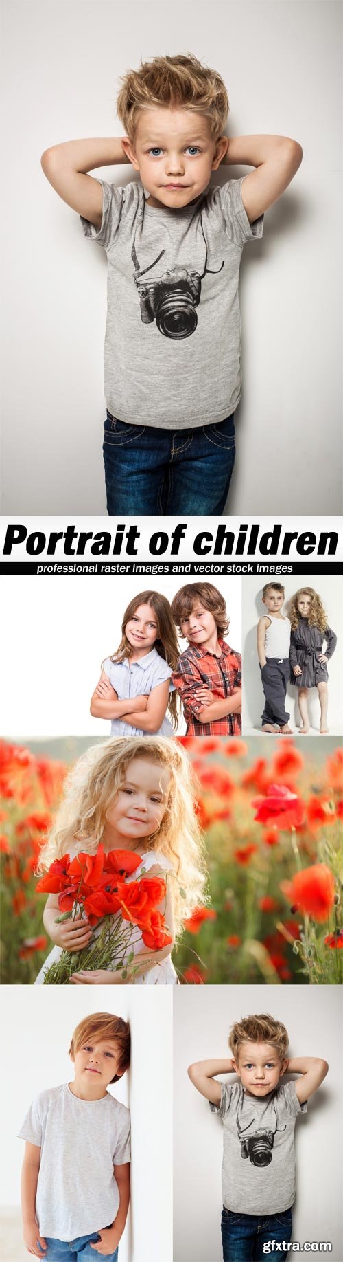 Portrait of children - 5 UHQ JPEG