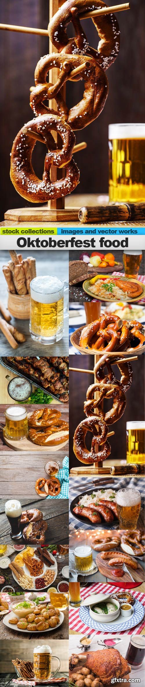 Oktoberfest food, 15 x UHQ JPEG