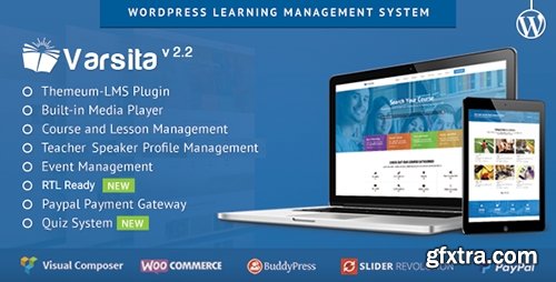 ThemeForest - Varsita v2.2 - WordPress Learning Management System - 10502637